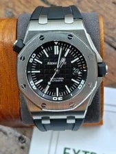 Audemars Piguet — Audemars Piguet Royal Oak Black - 15710ST Archive Papers 2017 — Watch — resale