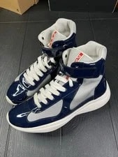 Prada — Size 8M US (7P) - Prada America's Cup High — Sneaker — resale