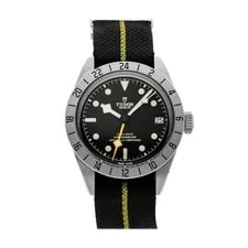 Tudor — Tudor Black Bay Pro Steel Auto 39mm Black Dial Fabric Strap GMT 79470 — Watch — resale