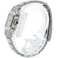 Cartier Santos Galbe SM Two-tone Automatic W20057C4 Stainless Steel Wo... 3