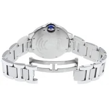 Cartier Ballon Bleu de W4BB0021 33mm Silver Dial Automatic #C2307 3