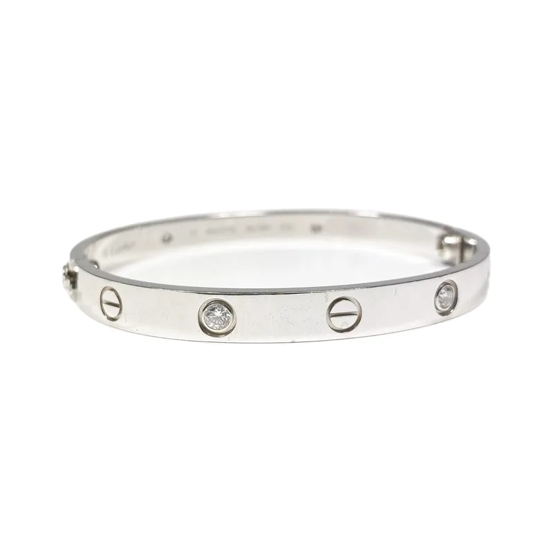 Cartier — Cartier White Gold Love Bracelet — Jewelry — resale