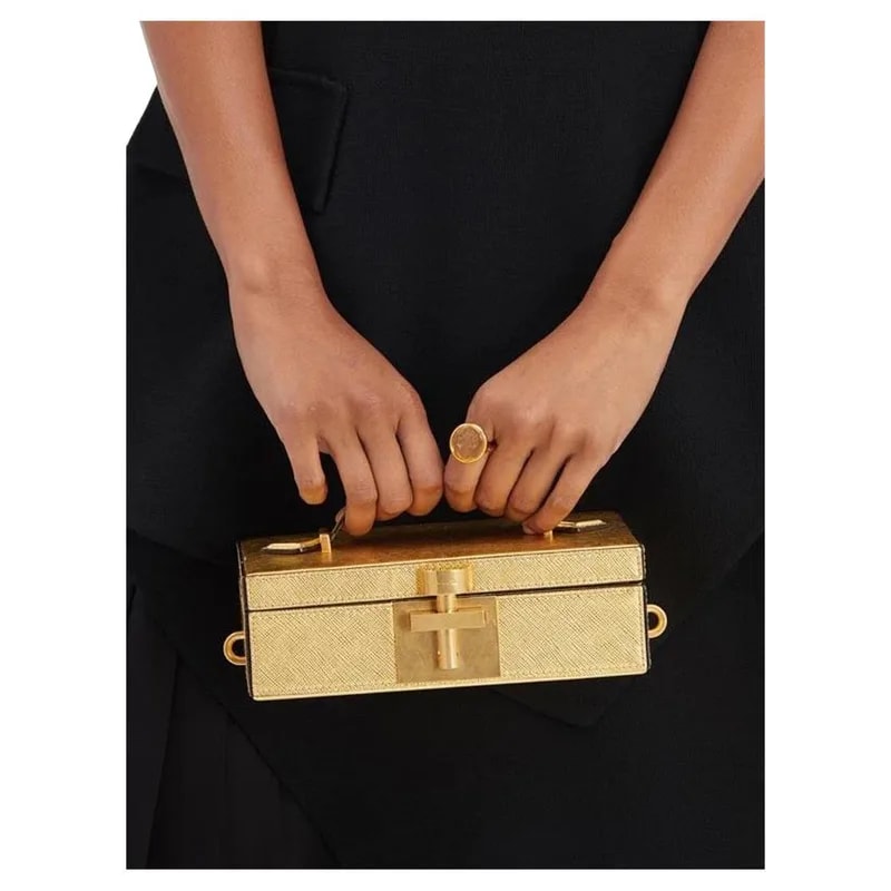 Oscar de la Renta — Oscar de la Renta 2020 Alibi Minaudiere With Box & Tags — Handbag — resale