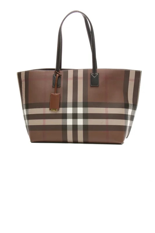 Burberry — Medium Check — Handbag — resale