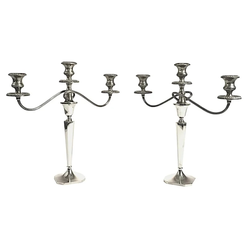 Cartier — Pair of Cartier Candlesticks, Gorham Manufacturing Company — Jewelry — resale