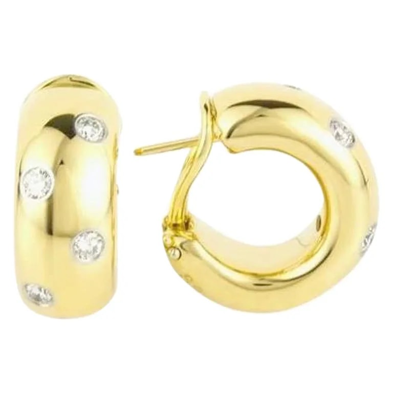 Tiffany & Co. — Tiffany & Co. Etoile 3.5ct Hoop — Jewelry — resale