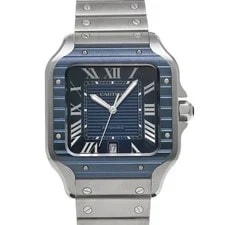 Cartier — Cartier Santos de LM WSSA0048 Blue 726606 — Watch — resale
