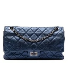 Chanel — Chanel Metallic Aged Reissue 2.55 Double Flap 226 — Handbag — resale