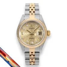Rolex — Rolex Datejust 79173G 10P Diamond Champagne Dial — Watch — resale