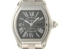 Cartier — Cartier Roadster LM W62041V3 Stainless Steel 38mm Black Dial Automatic #DW556 — Watch — resale