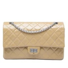Chanel — Chanel Quilted Crinkled Reissue 2.55 Double Flap 226 — Handbag — resale