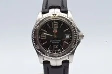 TAG Heuer — TAG Heuer Professional Quartz WT1210 37mm Leather Black — Watch — resale