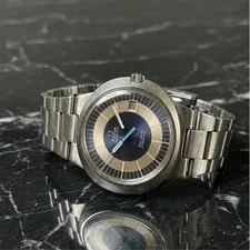 Omega — Omega Geneve Dynamic Automatic Blue Dial From Japan — Watch — resale