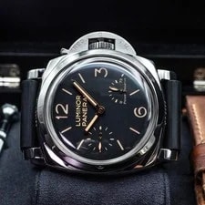 Panerai — Panerai Luminor 1950 PAM00423 47mm Steel Black Dial Box Papers 2013 — Watch — resale