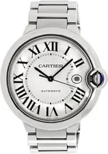 Cartier — Cartier Ballon Bleu W69012Z4 Stainless Steel White Dial 42mm Automatic — Watch — resale