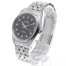 Tudor — Tudor Prince Date 72034 32mm SS Black #C7967 — Watch — resale
