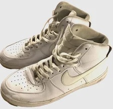 Nike — Nike Air Force 1 High Top Basketball 573972-101 — Sneaker — resale