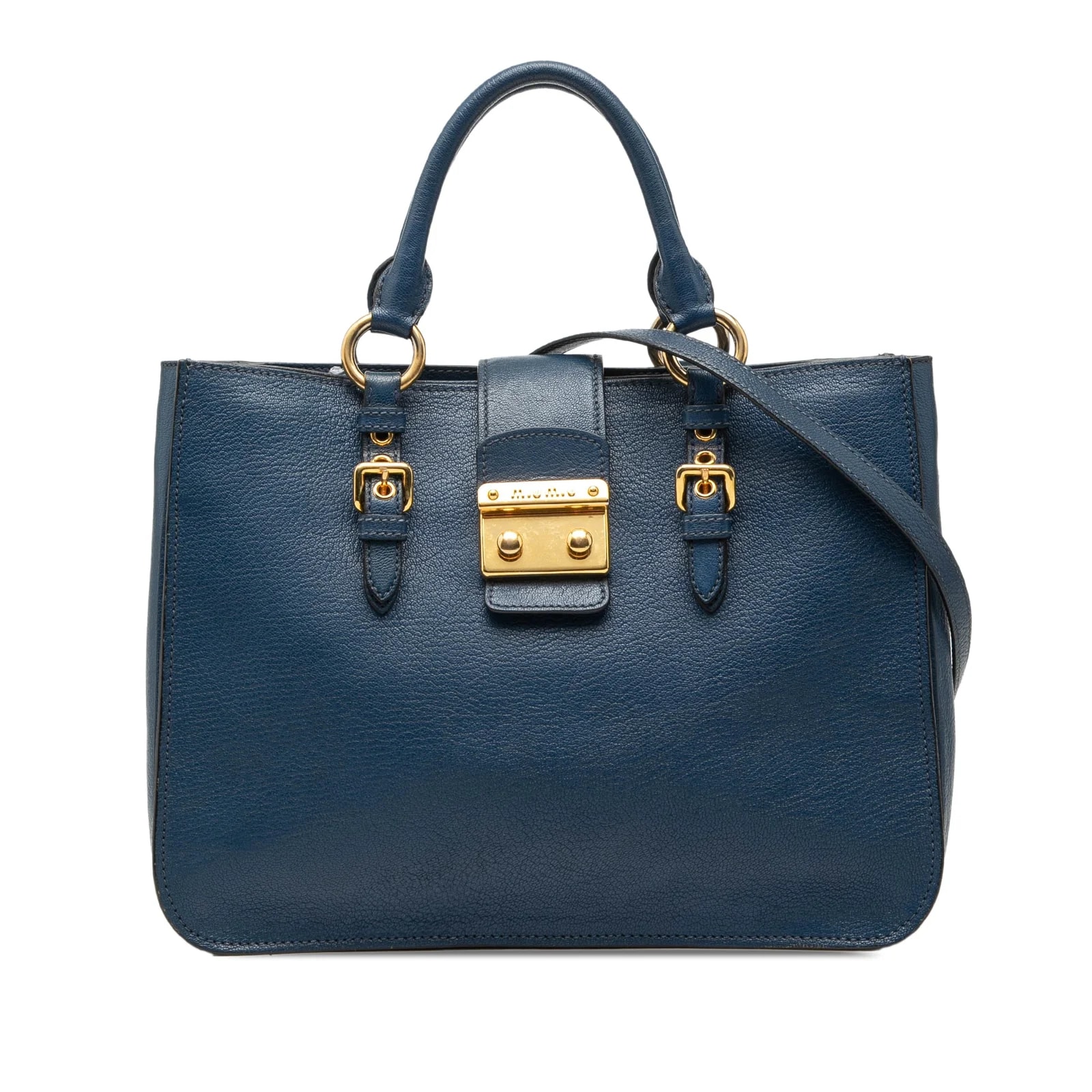 Miu Miu — Madras Satchel — Handbag — resale