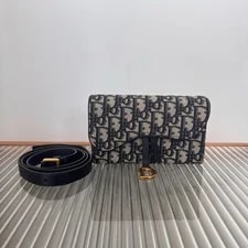 Dior — Dior Saddle Classic Print Belt Embroidered Saddle - Unused — Handbag — resale