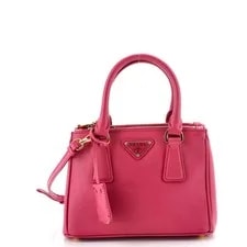 Prada — Prada Galleria Double Zip Mini — Handbag — resale