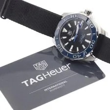 TAG Heuer — TAG Heuer Aquaracer WAY211B.FC6363 42mm SS Black Dial Automatic Date #C309 — Watch — resale
