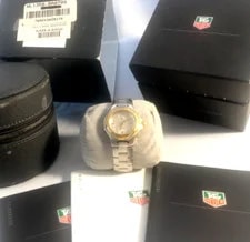 Tag Heuer — TAG Heuer Kirium Stainless & 18K Gold W/ Silver Dial Swiss Made — Watch — resale