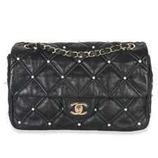 Chanel — Chanel Studded Medium CC Flap — Handbag — resale