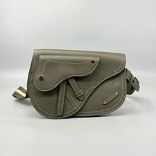 Dior — Auth Dior Double Flap Saddle Crossbody Strap — Handbag — resale