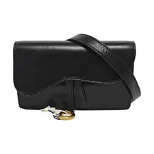 Dior — Dior Saddle Solid Color Flap Saddle Waist - Very Good #Icugar — Handbag — resale