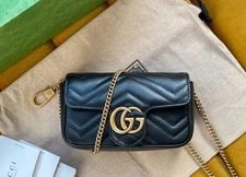 Gucci — Gucci GG Marmont Chain Crossbody — Handbag — resale