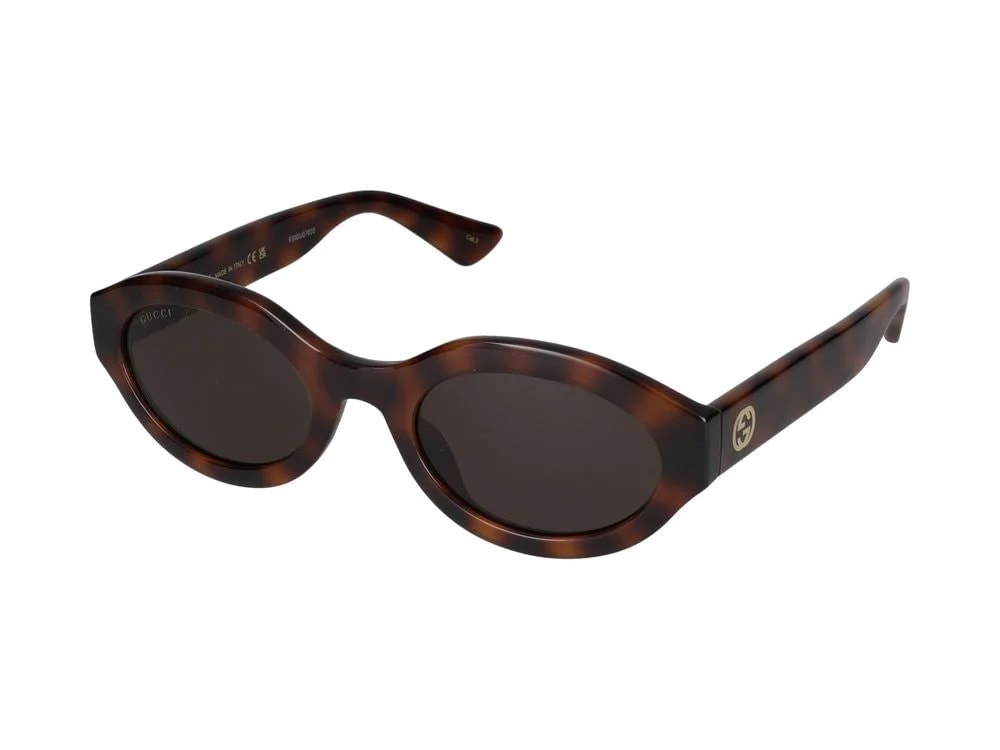 Gucci — Gucci Gg1579s Sunglasses — Havana Injected — Accessory — resale