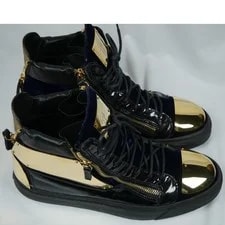 Giuseppe Zanotti — Giuseppe Zanotti Coby High Top Plates — Sneaker — resale