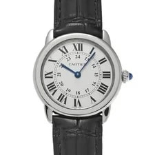 Cartier — Cartier Rondesolo de SM WSRN0019 Silver Brand — Watch — resale