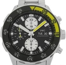 IWC — IWC Aquatimer Chronograph Automatic IW376701 45mm Black Dial — Watch — resale