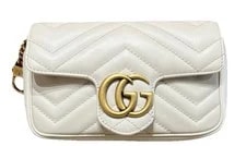 Gucci — Gucci GG Marmont Chevron — Handbag — resale