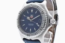 Tag Heuer — Working With Box Tag Heuer Wi2111 Automatic Winding Blue Swiss Made — Watch — resale