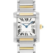 Cartier — Cartier Tank Francaise W51012Q4 2465 25mm Steel 18k Yellow Gold — Watch — resale