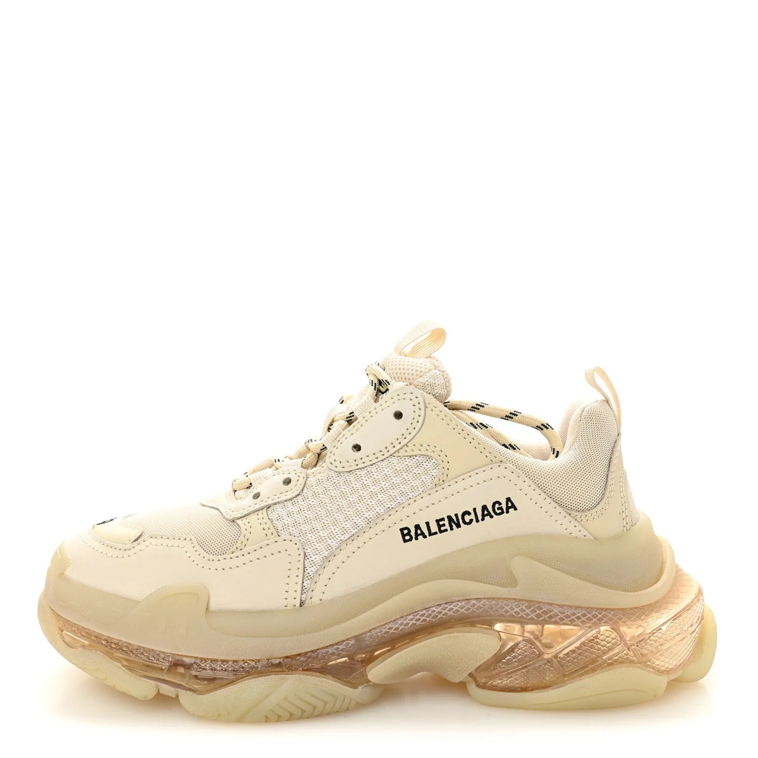 Balenciaga — Fabric Clear Sole Triple S 39 — Sneaker — resale
