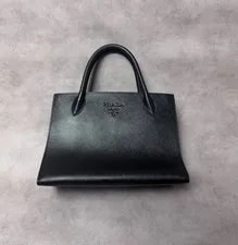 Prada — Prada ’S Monochrome Medium — Handbag — resale