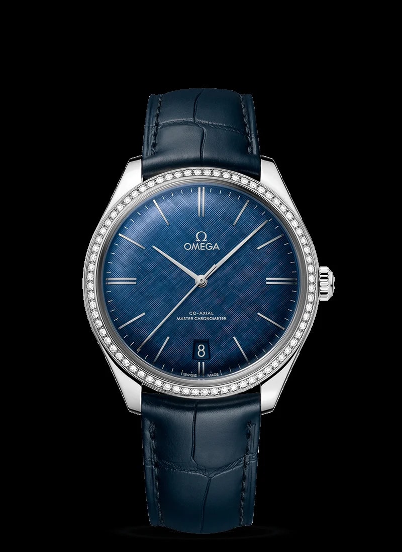 Worldofluxuryus — Omega de Ville Tresor Co‑Axial Master Chronometer Stainless Steel & Diamonds — Watch — resale