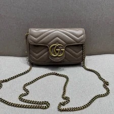 Gucci — Gucci GG Marmont Mini Chain — Handbag — resale