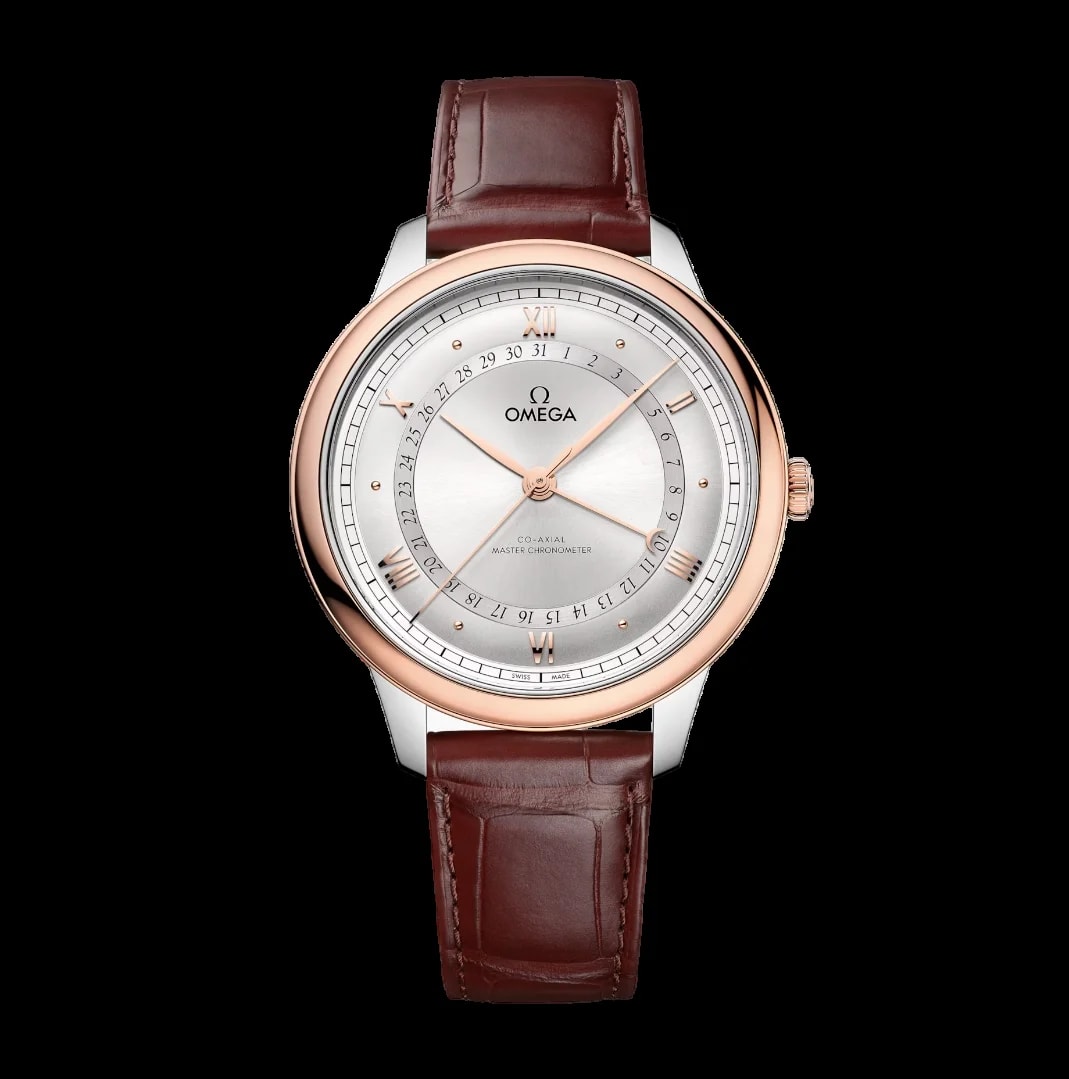 Worldofluxuryus — Omega de Ville Prestige 18K Sedna™ Gold & Stainless Steel — Watch — resale