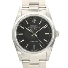 Rolex — Rolex Air King 14000M Black Case Size 34mm — Watch — resale
