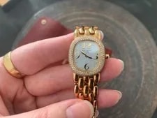 Patek Philippe — Patek Philippe Golden Ellipse4831/001 18k Yellow Gold Diamond Quartz — Watch — resale