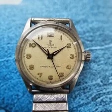 Tudor — Tudor Oyster Royal Military Style Hand-Winding Ref 7934 — Watch — resale