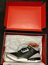 Air Jordan — Size 11 - Air Jordan 3 Retro OG 2024 — Sneaker — resale