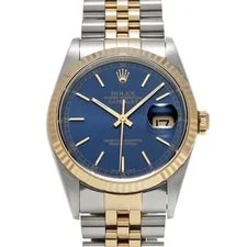 Rolex — Rolex Datejust 16233 36mm Stainless Steel Blue #WW5764 — Watch — resale