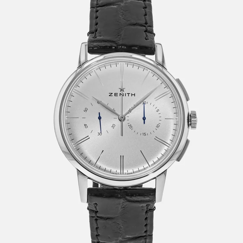 Zenith — Elite Classic Chronograph With Silver Dial — Watch — resale