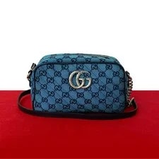 Gucci — Gucci GG Marmont Chain Sacoche — Handbag — resale