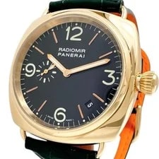 Panerai — Panerai PAM00103 Radiomir Back Skeleton Watches K18YG Yellow Gold/leather M... — Watch — resale